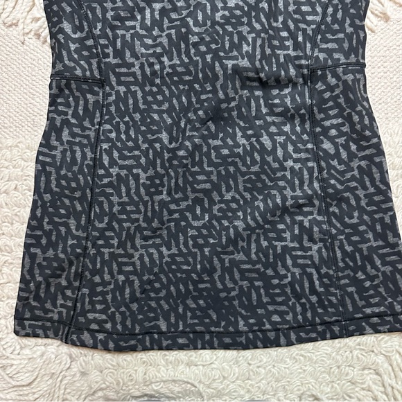 LULULEMON black / gray Net Pop mesh Running in the City tank top 6 - Picture 4 of 10